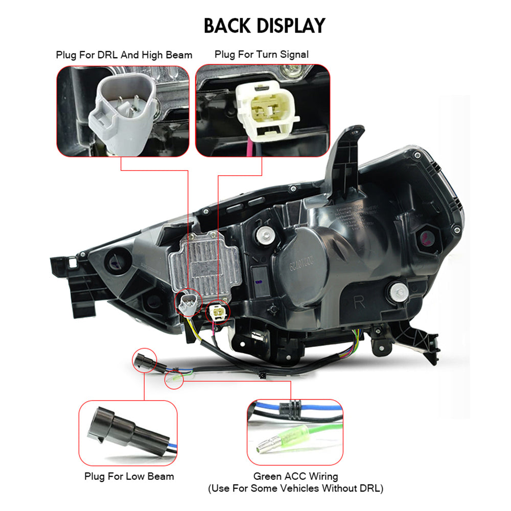 2010-2023 Turning Led Headlamp For 4RUNNER